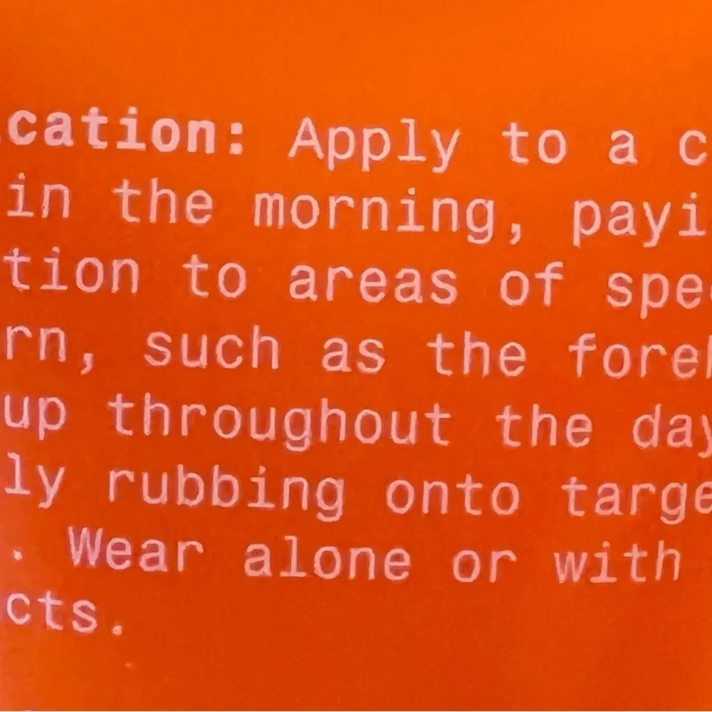 *NWOT* Sweat Absorbing Face Lotion - Picture 3 of 7